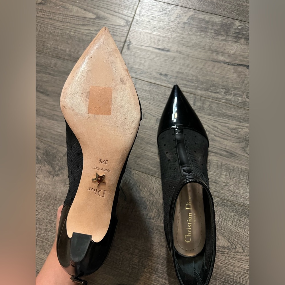 🖤🖤Dior Polka dot Mesh Booties 🖤🖤 - Picture 10 of 12